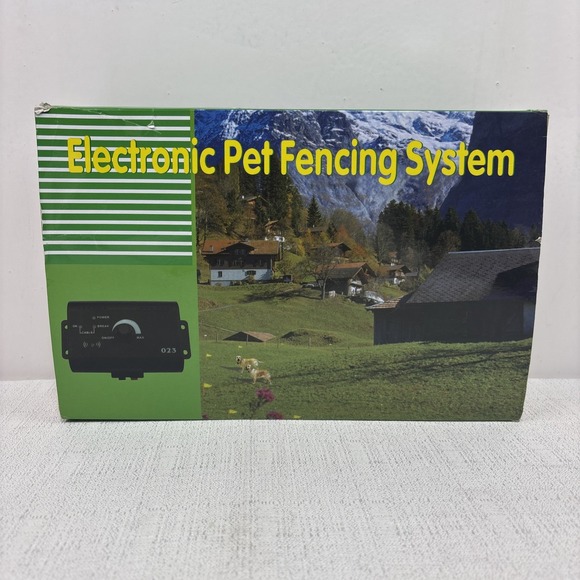 Electronic Pet Fencing System 023In-Ground Dog Containment Fence New Open‎ Box